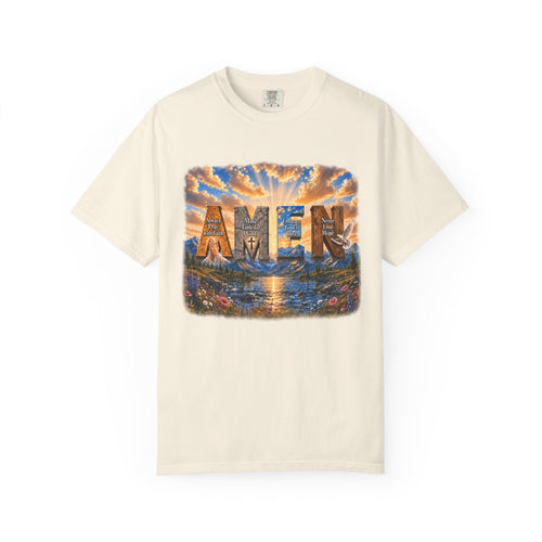 AMEN Faith-Inspired Garment-Dyed T-shirt
